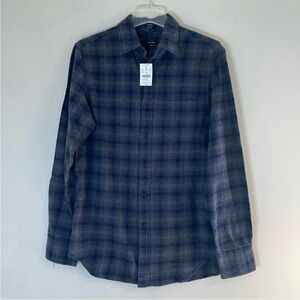 J. Crew Classic Cotton Flannel Plaid Shirt. Men’s Small. NWT.